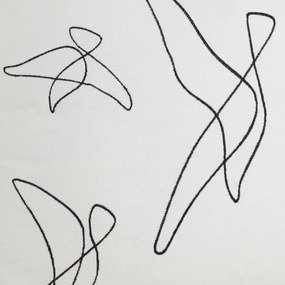 Pernă decorativă Eglo 420004 CHEVERY 45x45 cm alb/negru