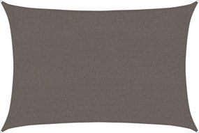 vidaXL Pânză parasolar, antracit, 2 x 2,5 m, 160 g/m², HDPE