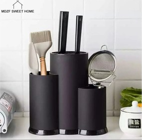 Organizator LV-293S, negru, plastic, 22x12x22 cm