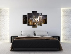 Tablou cu Poarta de pulbere iluminată (150x105 cm)