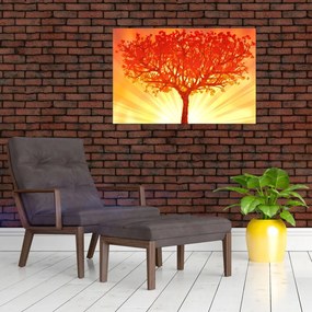 Tablou - Copac în lumina soarelui (90x60 cm)