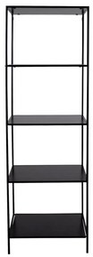 Bibliotecă House Nordic Vita Shelf, 51 x 170 m, negru