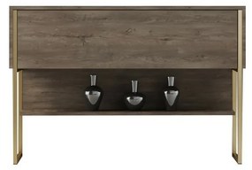 Comodă Luxe Walnut and Gold