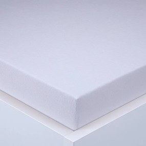 Cearşaf cu elastic frotir EXCLUSIVE alb 180 x 200 cm