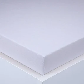 Cearşaf cu elastic frotir EXCLUSIVE alb 180 x 200 cm