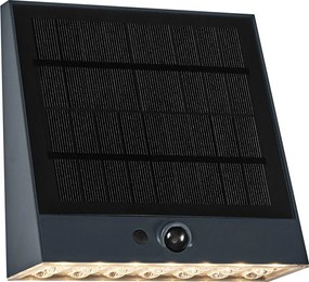 Osram - ENDURA STYLE Lampă solară de perete LED/10,2W/4,2V 2000 mAh IP54 antracit