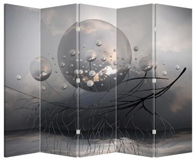 Paravan - Bilel abstracte (210x170 cm)