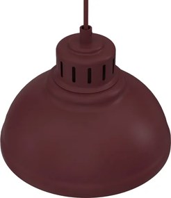 Lustră pe cablu SVEN 4xE27/15W/230V burgund