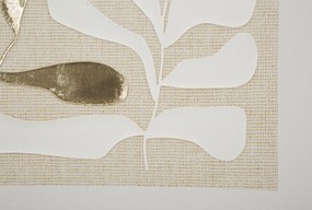 Mauro Ferretti Tablou ,,Goldy" Cu Ramă, Pictat Pe Pânză,  50 X 3 X 70 Cm | Aosom Romania