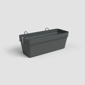 Jardinieră din plastic reciclat de agățat / de perete/cu sistem de auto-irigare 50 cm Capri – Artevasi