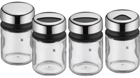 Set de recipiente pentru condimente 4 buc. WMF DEPOT 9,5 cm crom