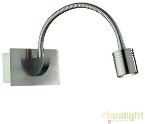Aplica de perete power LED DYNAMO AP1 NICKEL 031477