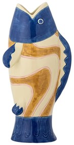 Vază din gresie pictată manual (înălțime 22 cm) Irving – Bloomingville