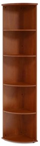 Dulap coltar inalt Impress 37 x 37 x 190 cm, nuc inchis