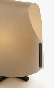 Veioza/Lampa de masa design decorativ LUANG M Black/camel