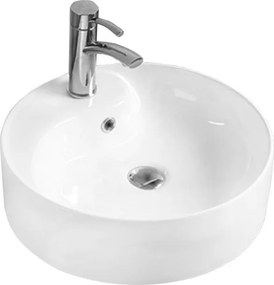 Mexen Lila chiuvetă de blat 46 x 46 cm, albă - 21824600