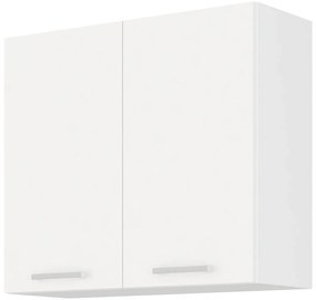 Dulap superior de bucătărie Edris 80 G 72 2F (alb). 1032833