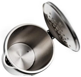 Fierbător de apă cu afișaj LCD 1,7 l 2200W/230V roșu + cană de voiaj 450 ml