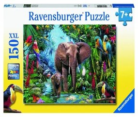 PUZZLE ANIMALE DIN SAFARI, 150 PIESE - RAVENSBURGER (RVSPC12901)