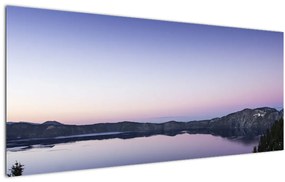Tablou  cu lac (120x50 cm), în 40 de alte dimensiuni noi