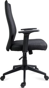 Scaun de birou din material textil OFF 707 negru