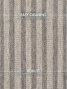 Covor pentru exterior și interior gri/crem 120x170 cm Haringey Linley – Ted Baker