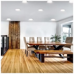 Solight WD144 - Plafonieră LED încastrabilă 24W/230V 3000/4000/6000K Ø 30 cm albă