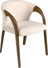 Scaun modern stil avangardist Cream