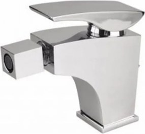 Robinet pentru bideu Minimal, în picioare, cu un singur levier, crom