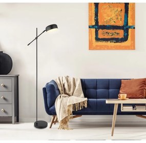 Lampadar, lampa de podea design modern GIANNA negru 24099SB GL