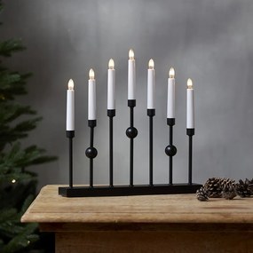 Decorațiune luminoasă neagră Gustavo – Star Trading