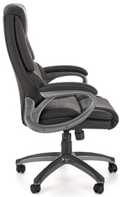 Scaun de birou Steven negru/gri H119 cm