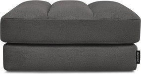 Taburet negru cu tapițerie din catifea Sierra – Bobochic Paris