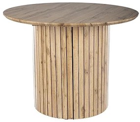 Masa rotunda Socrates stejar artizan/stejar artizan ø100/h76 cm