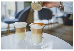 Căni 6 buc. cu perete dublu din sticlă 250 ml – Vialli Design