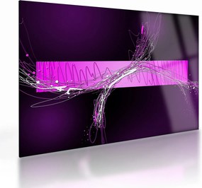 Tablou pe sticlă abstract (70x50 cm)