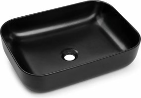Lavoar pe blat negru mat 8509BM