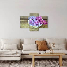 Tablou cu decorațiune din lavanda (90x60 cm)
