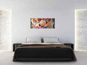 Tablou - Abstract muzical (120x50 cm)