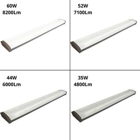 Corp de iluminat LED fluorescent dimabil LED/35W/44W/52W/60W/230V 4000K 120 cm