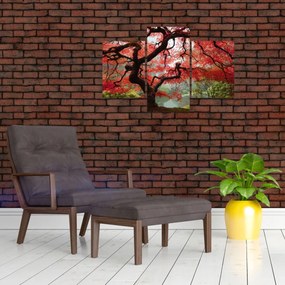 Tablou - Arțarul japonez roșu, Portland, Oregon (90x60 cm)