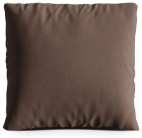 Pernă pentru canapea maro cu tapițerie din catifea Kemi – Cosmopolitan Design