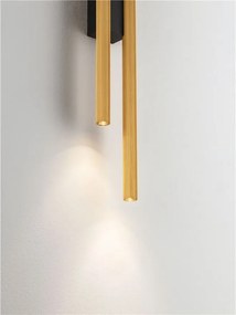 Aplica LED iluminat ambiental BRILLIA alama aurie