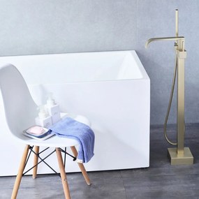 Baterie cada feestanding Rea Carat Gold Brush