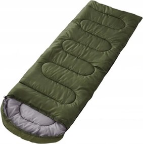 Sac de dormit 2în1 SNOORA 210x75 cm, verde