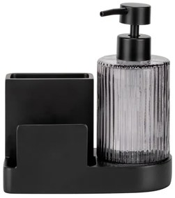 WENKO 54654100 - Organizator PINA, 16 x 17 cm, negru