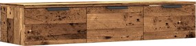 vidaXL Dulap de perete, Lemn vechi, 102x30x20 cm, lemn prelucrat