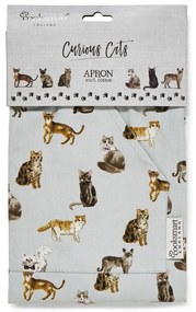 Set cu prosoape, șorț și mănușă de bucătărie 5 buc. Curious Cats – Cooksmart ®