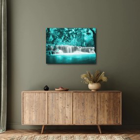 Tablou - Cascada albastră (70x50 cm)