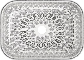 Mexen Rita Umyvoar Pe Blat 45 x 32 cm, Alb/Negru Model - 21084586